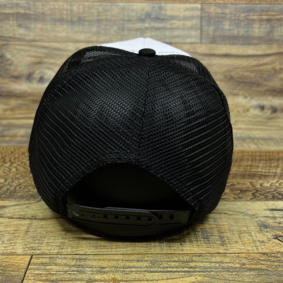 San Jose Sharks Mens Trucker Hat Black Snapback Retro Logo Hockey Baseball Cap - Picture 5 of 8